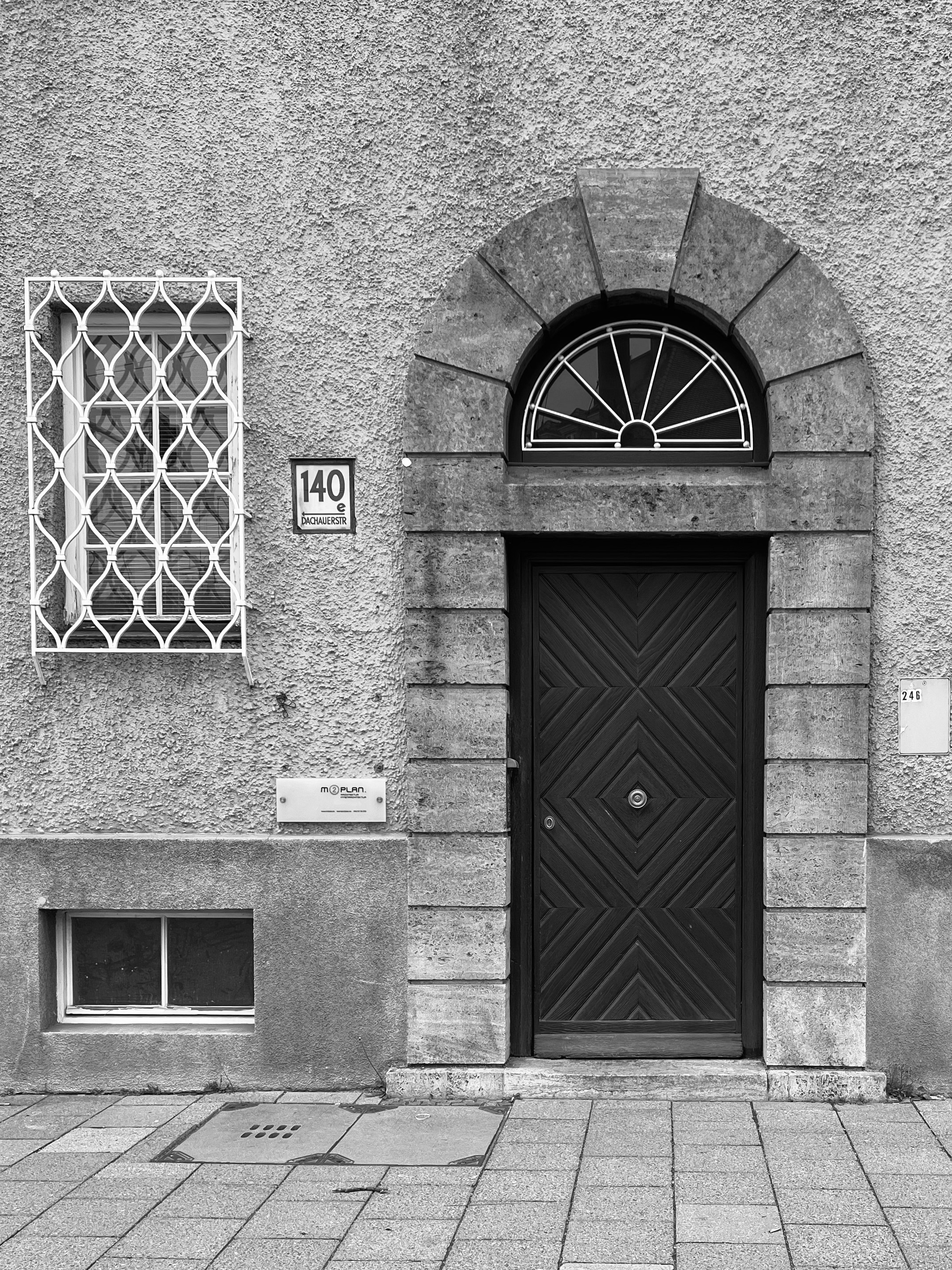 Büroeingang Dachauer Straße 140E